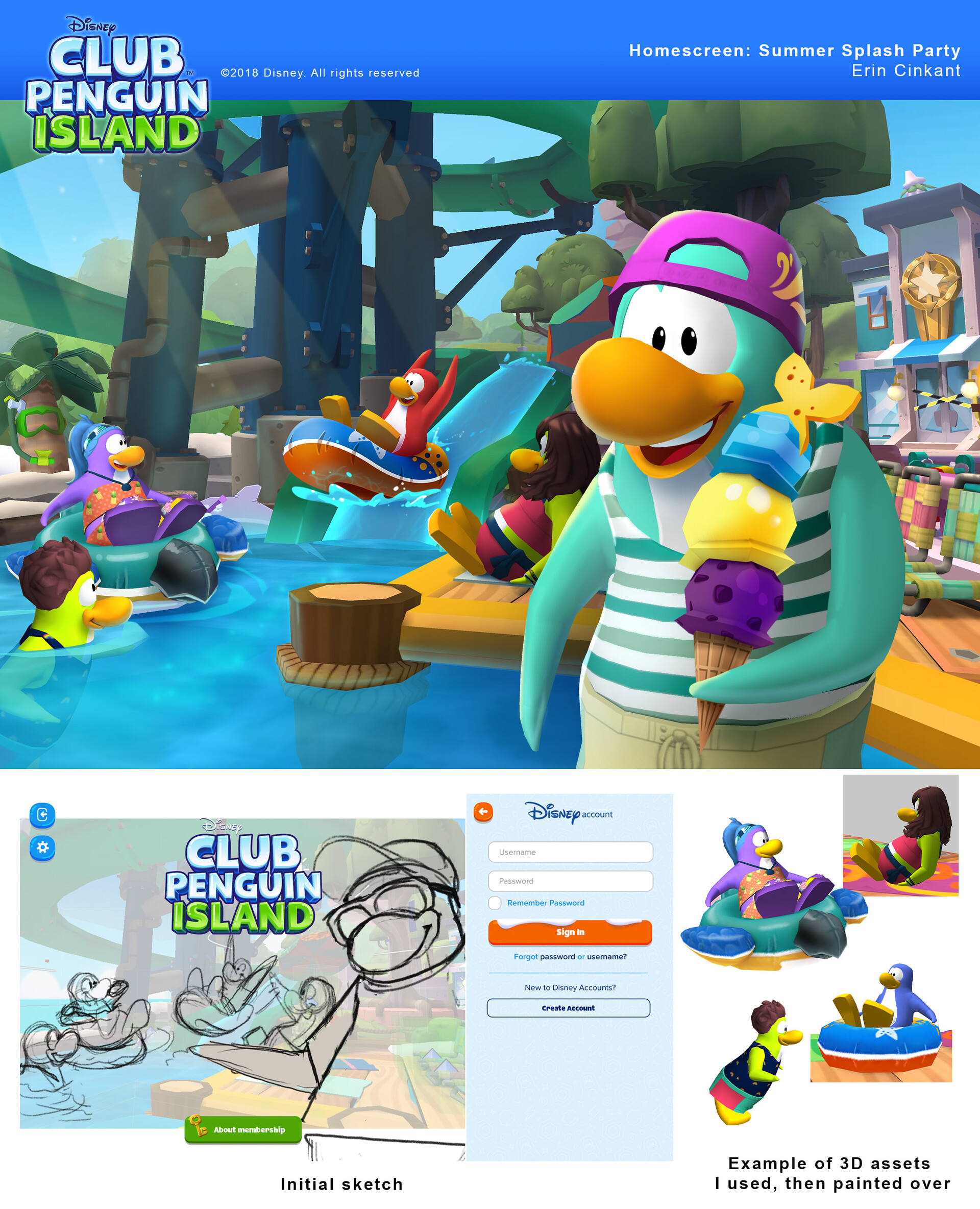 Topic · Club penguin island ·