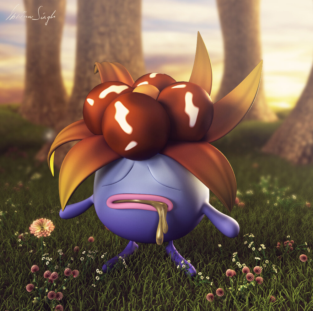 ArtStation - pokemon gloom