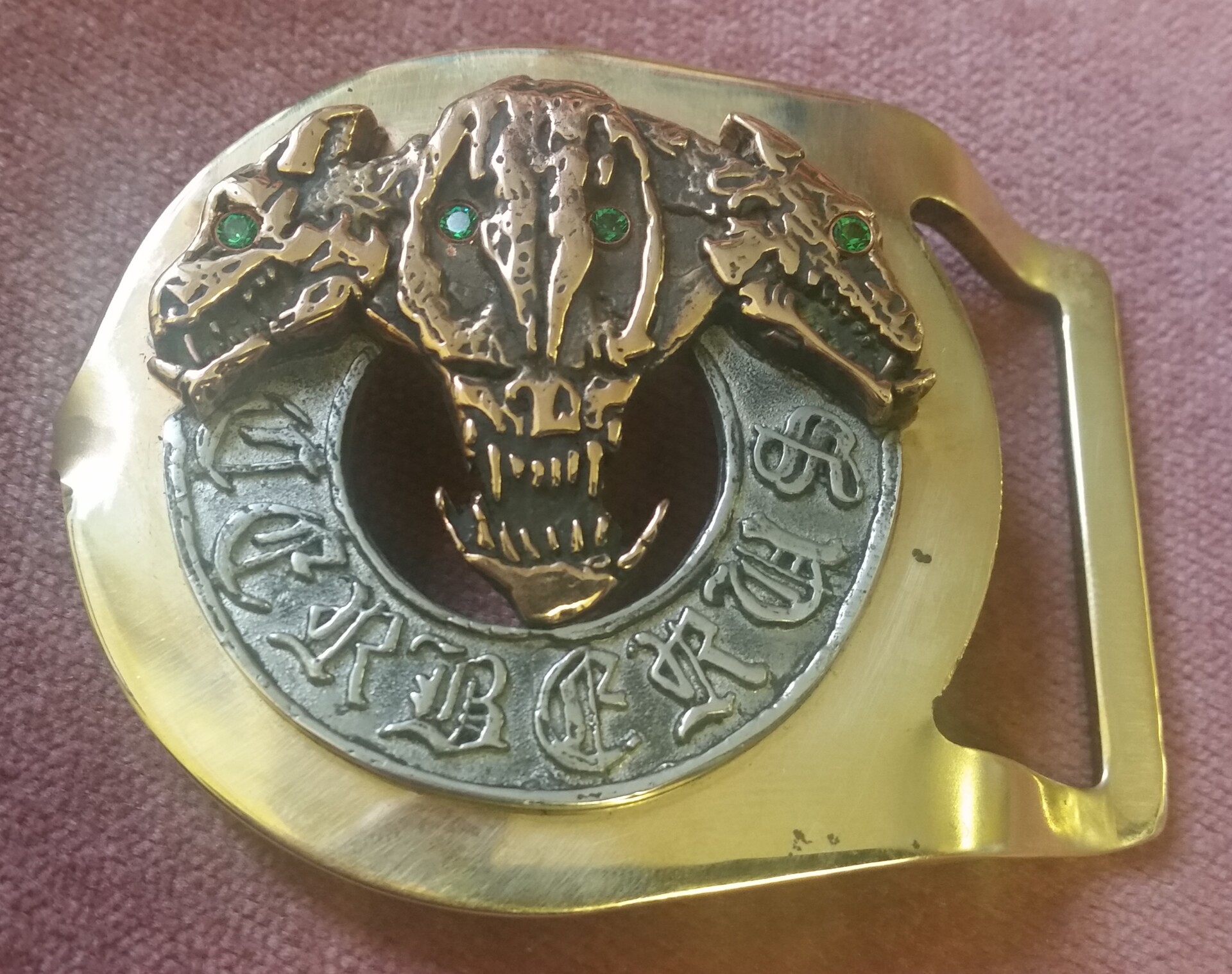 Rock band belt buckles top