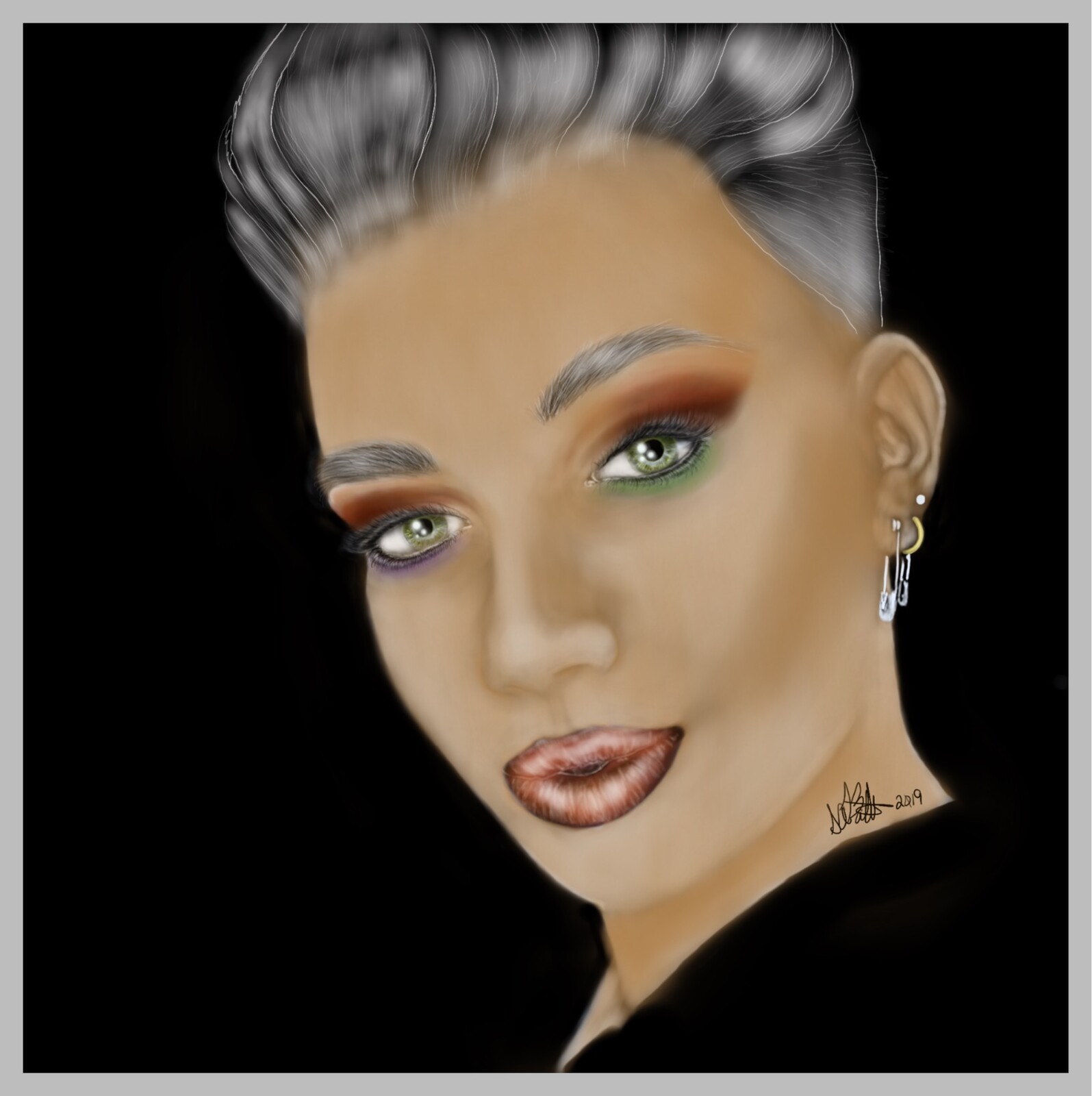James Charles- an Uncommissioned portrait practice piece 