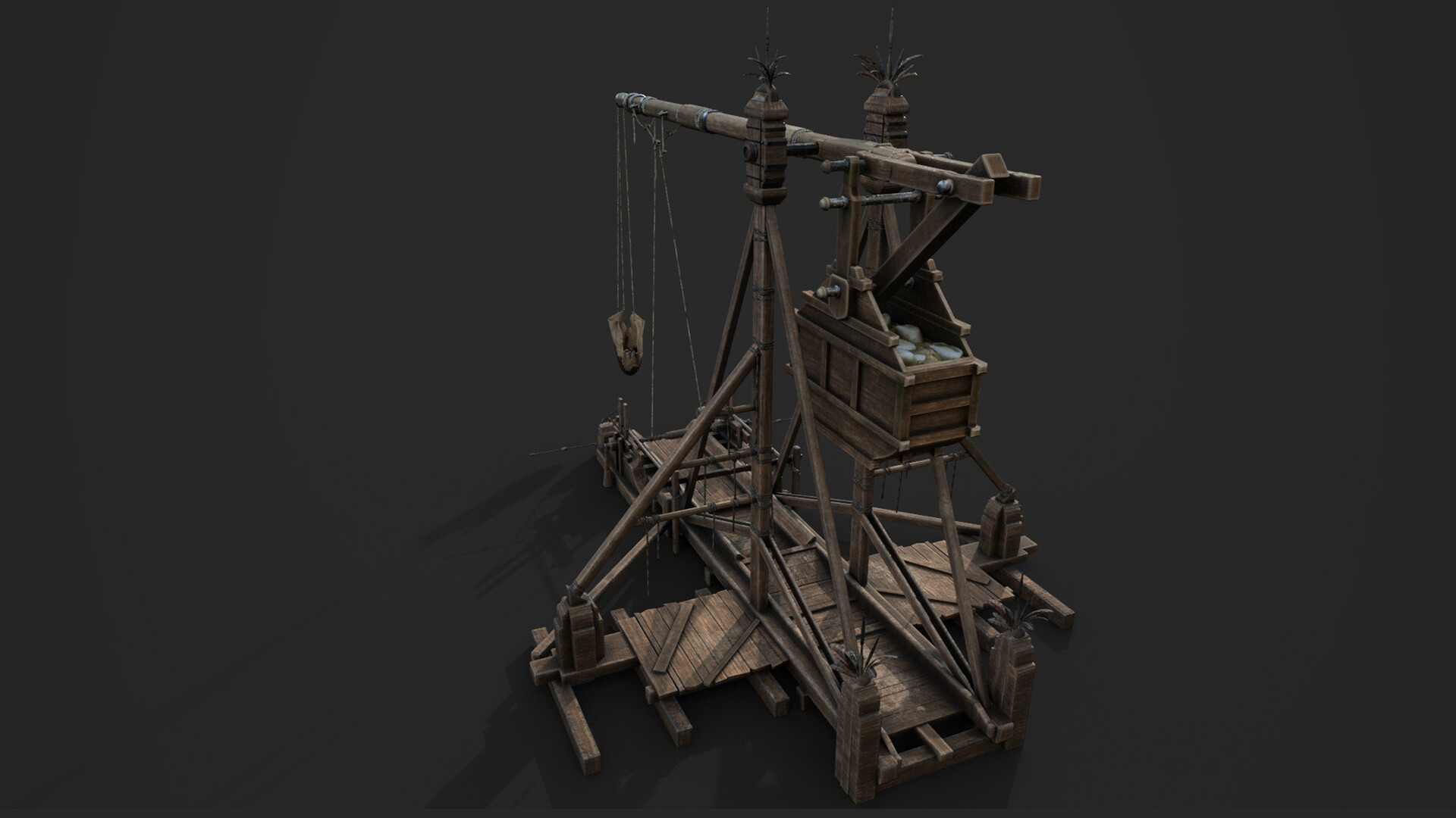 ArtStation - Medieval Catapult