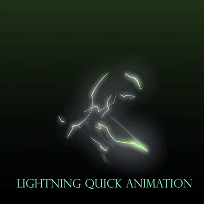 ArtStation - Quick 2D Lightning Animation