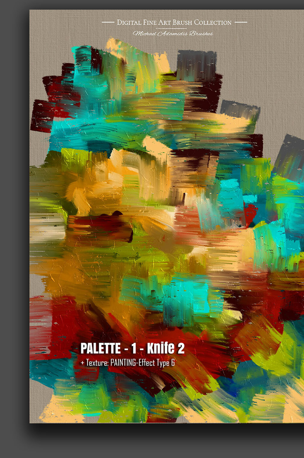 Artstation Artistic Palette Knives Digital Art Like Traditional Art Michael Adamidis Art Channel