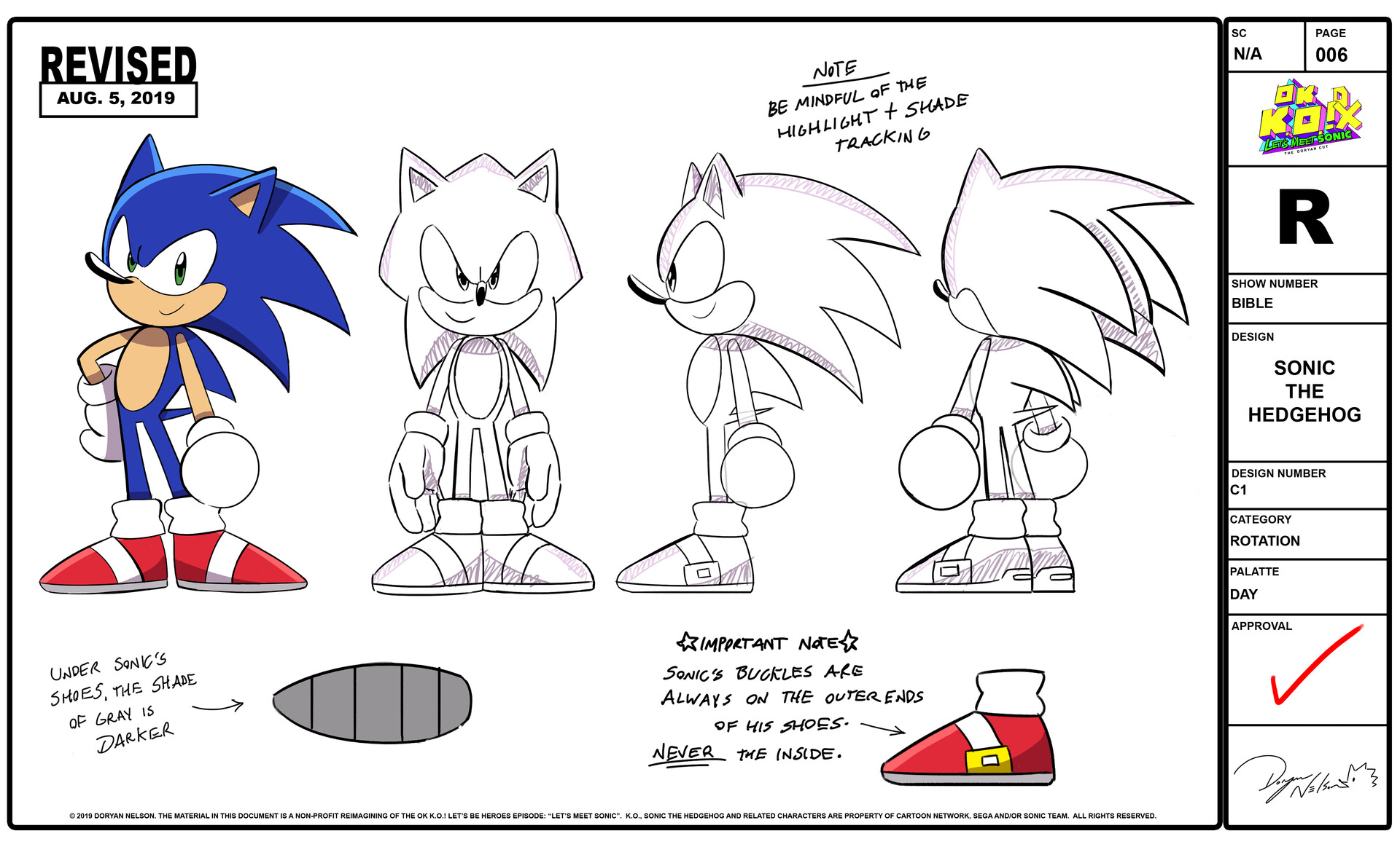 ok ko let's be heroes sonic