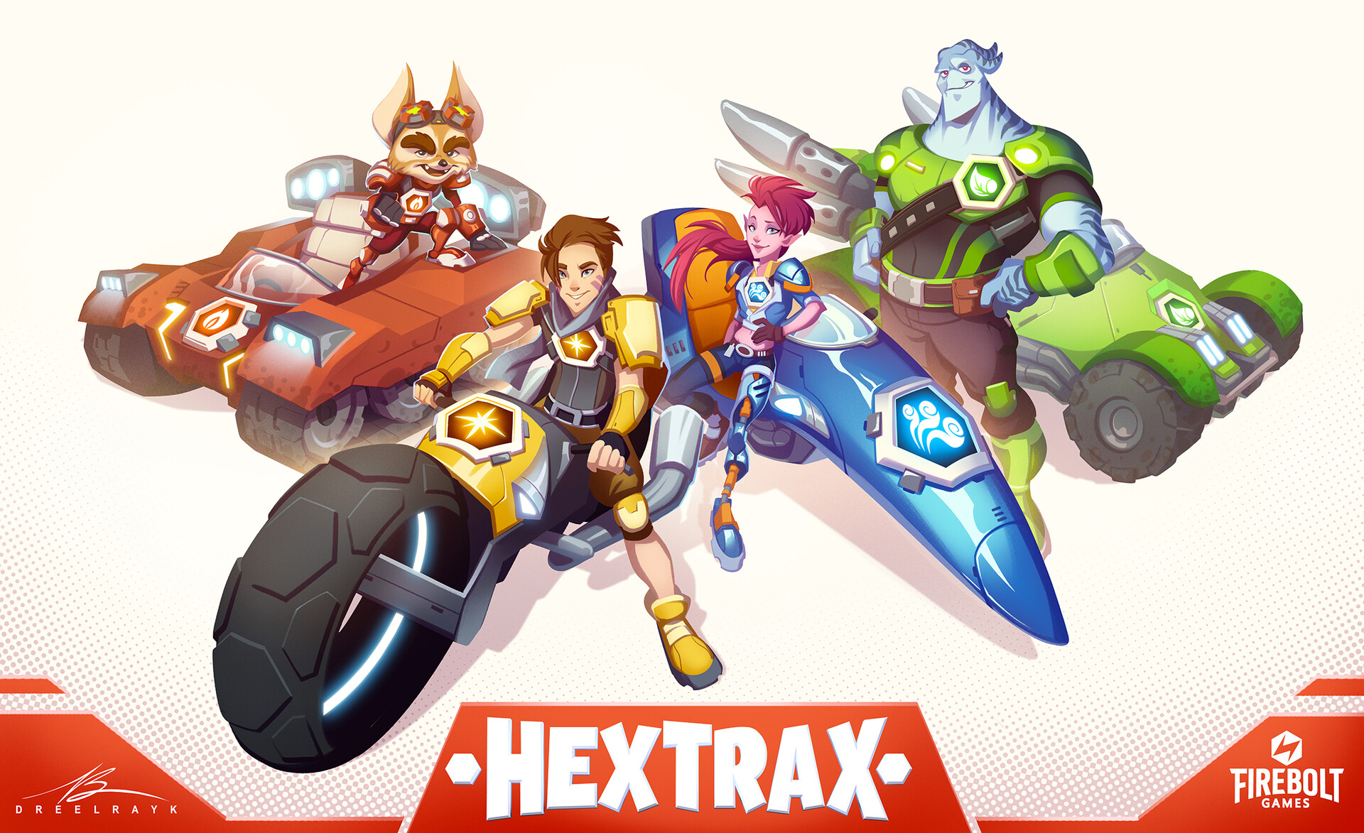 ArtStation - Hextrax racers