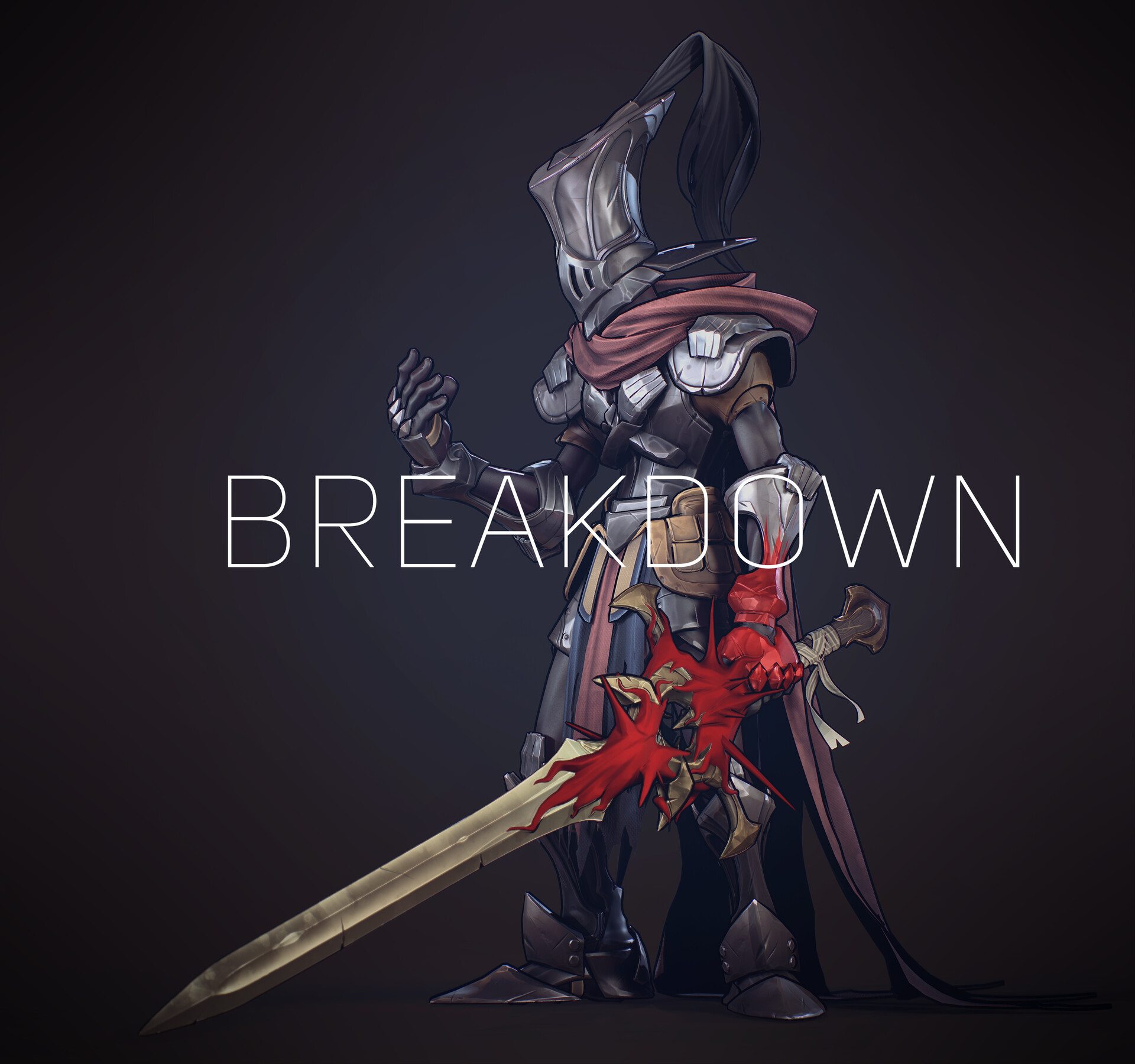 Artstation Sacrifice 3d Character Breakdown Frederic Arsenault