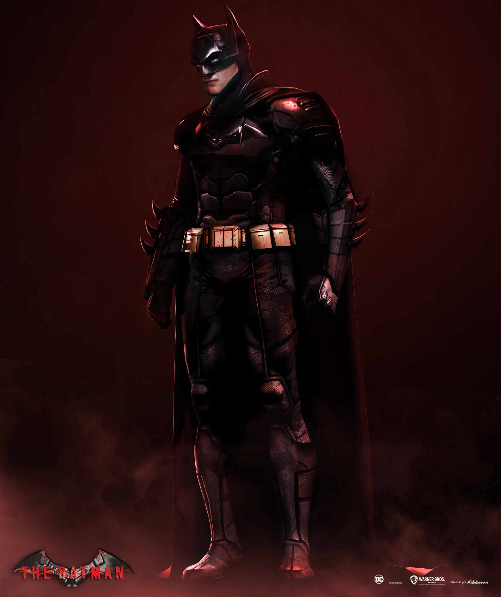 Mikhail Villarreal - The Batman suit (Robert Pattinson)
