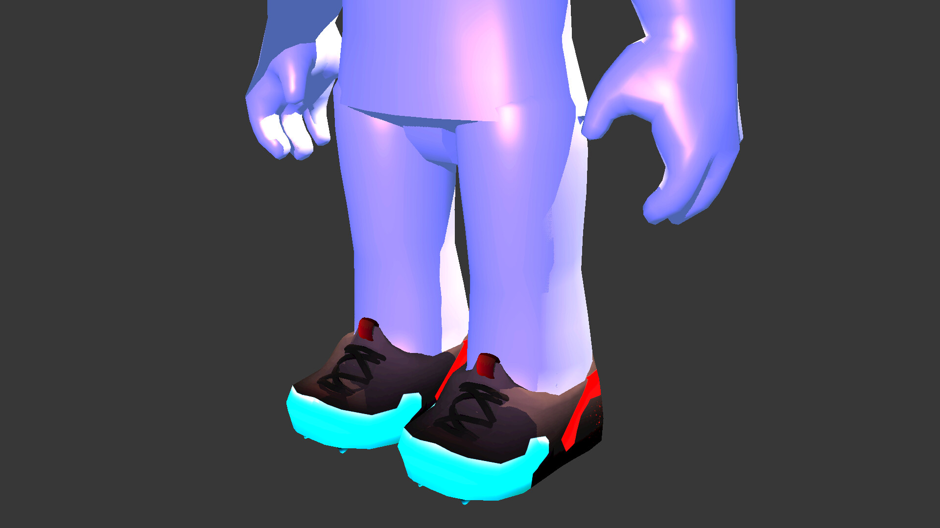 Artstation Roblox Red And Blue Soccer Cleats Sunnytamos