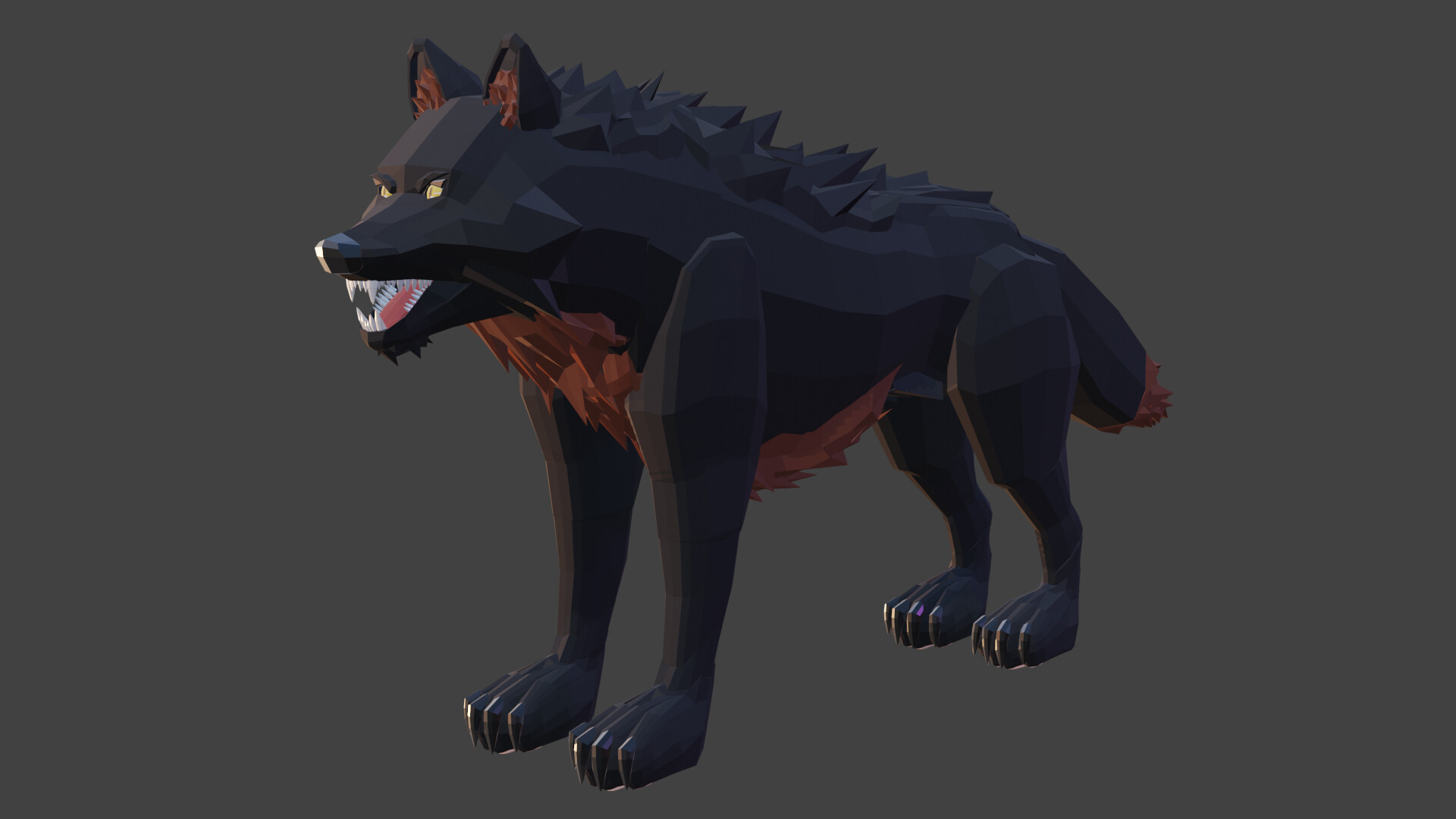 Artstation Roblox Supernatural Wolf Sunnytamos Portfolio - roblox werewolf animation pack review