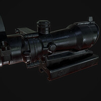 Artstation Weapon Ak 47 2 Quadro Game Studio