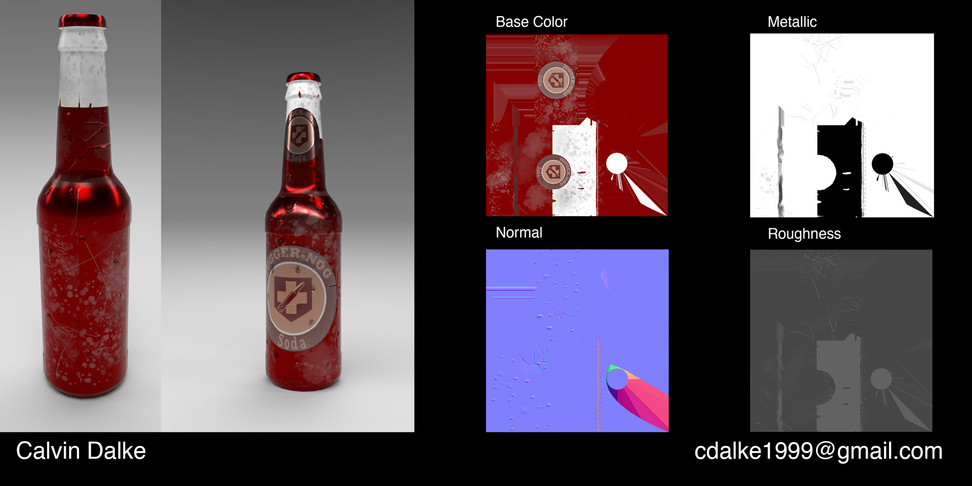 Calvin Dalke - Damaged Juggernog Bottle Prop