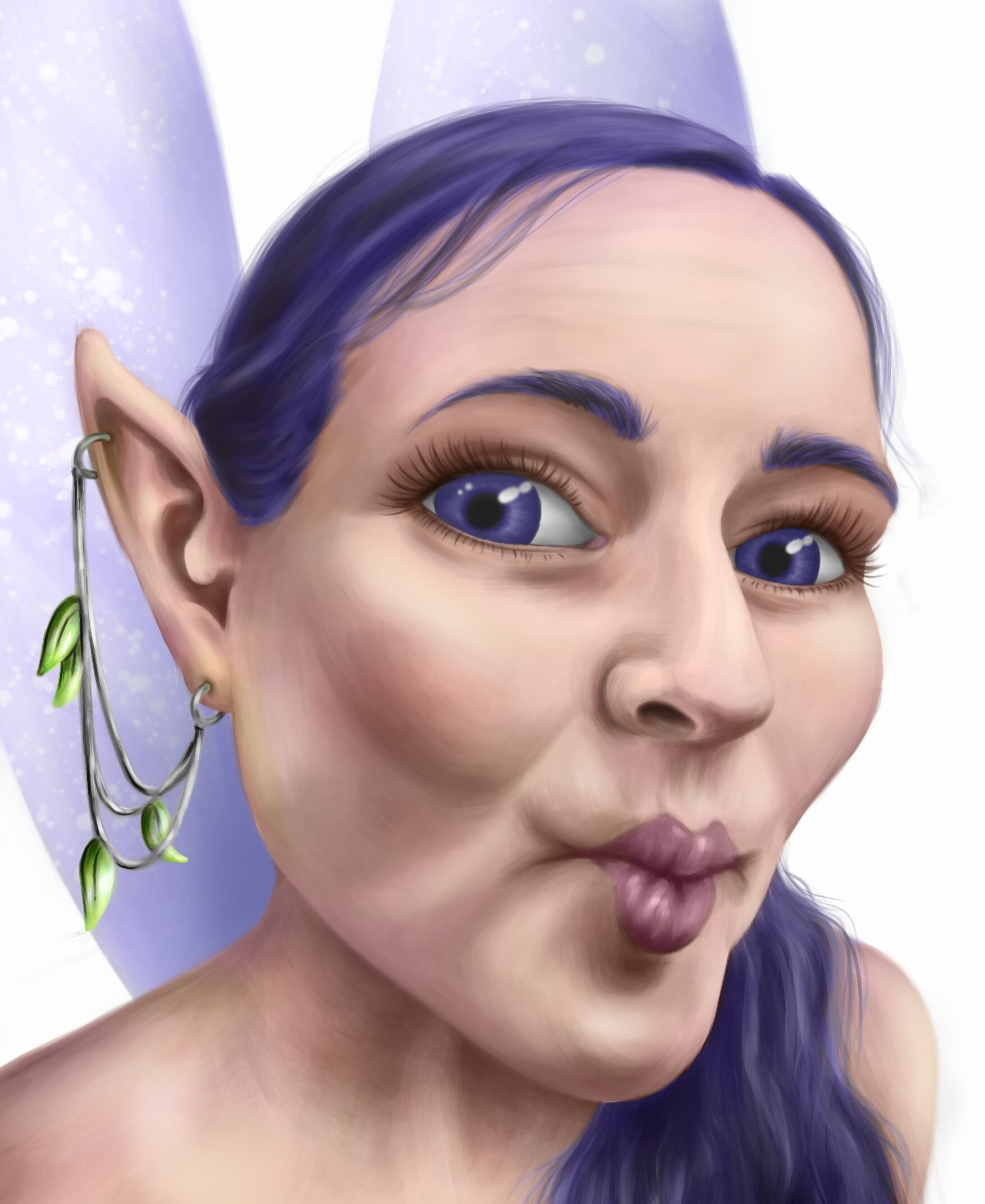 ArtStation - Juniper the mischievous pixie