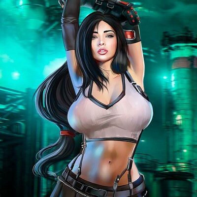 Fernando neves rocha tifa lockhart ffvii by killbiro ddb9hlc fullview
