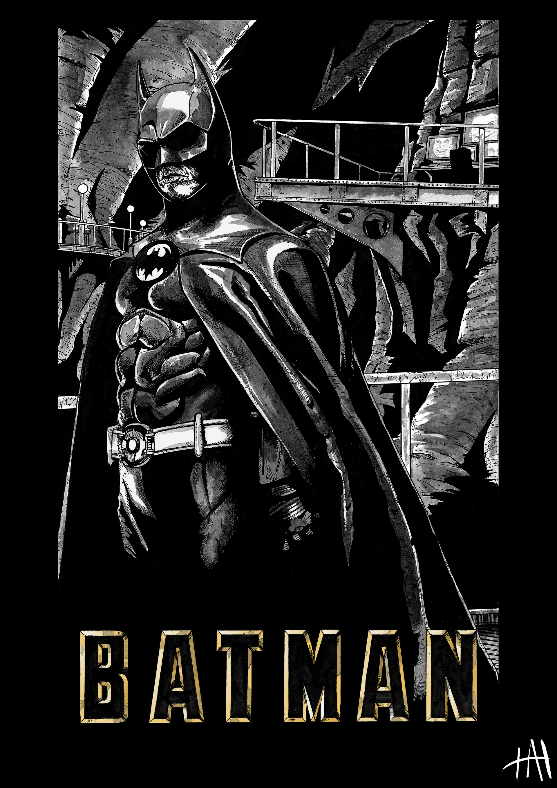 Hrannar Atli Hauksson - Batman 89 Poster