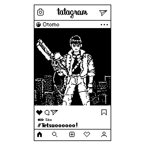 ArtStation - Tatagram - Macintosh instagram 1984