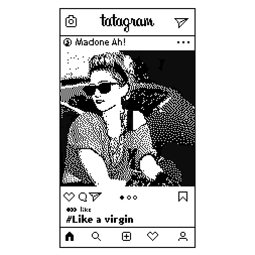 ArtStation - Tatagram - Macintosh instagram 1984
