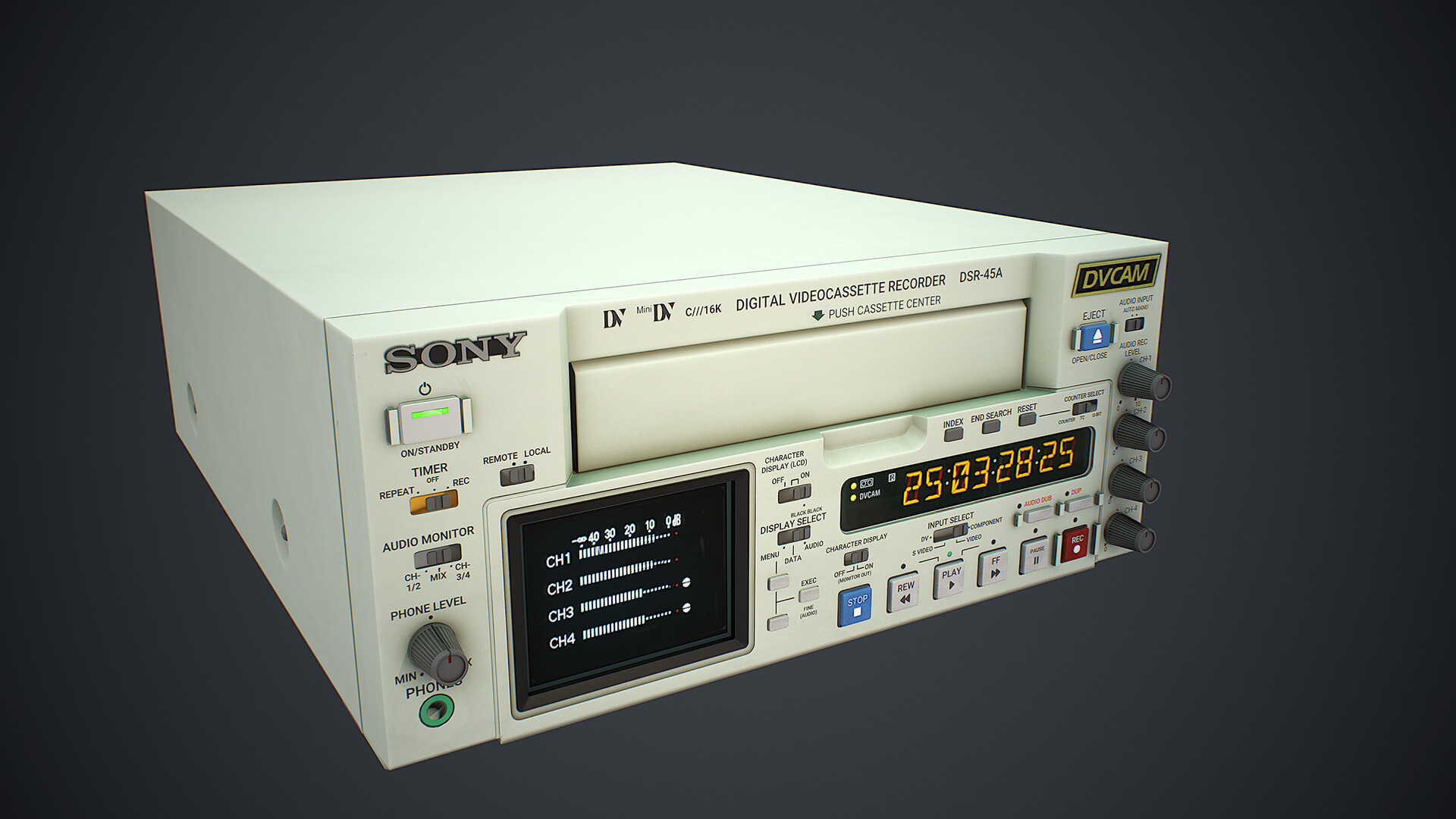 ソニー業務用DVCAM　DSR-45　動作中古品の出品です。値下げしました❣ ソニー業務用DVCAM DSR-45 動作中古品の出品です。値下げしました❣