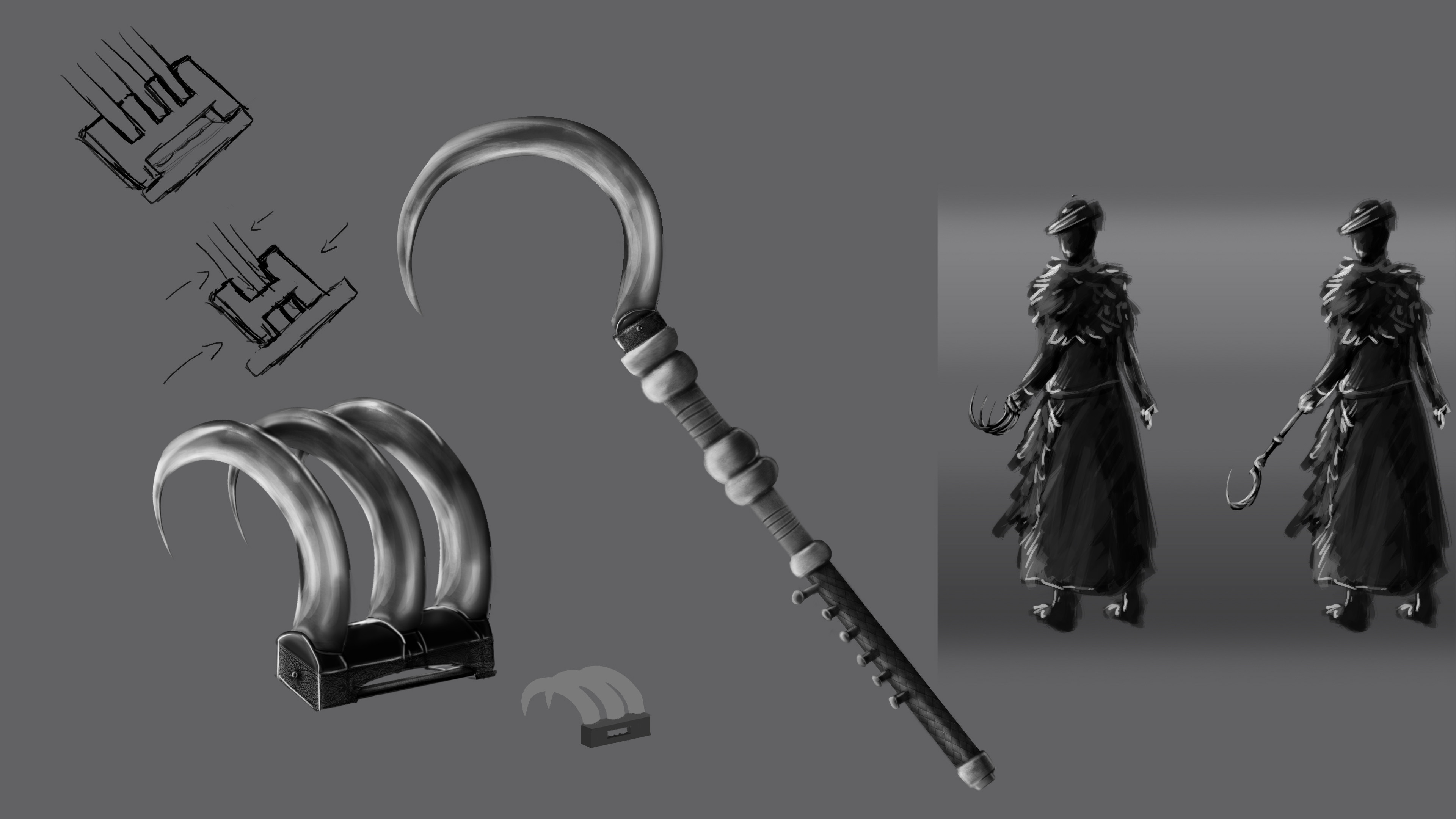 Sickle/Claw Design