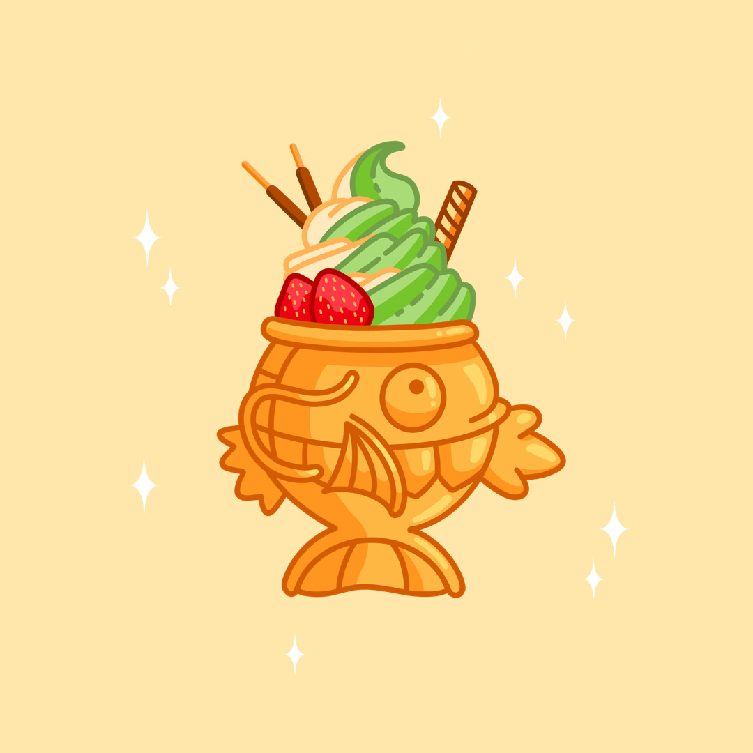 Artstation Magikarp Taiyaki