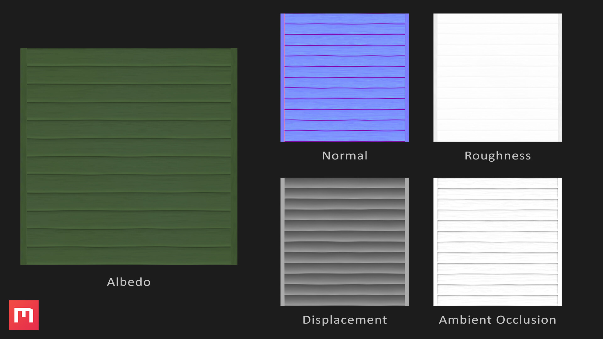 Marcy ᠌ - Stylized Clapboard Siding