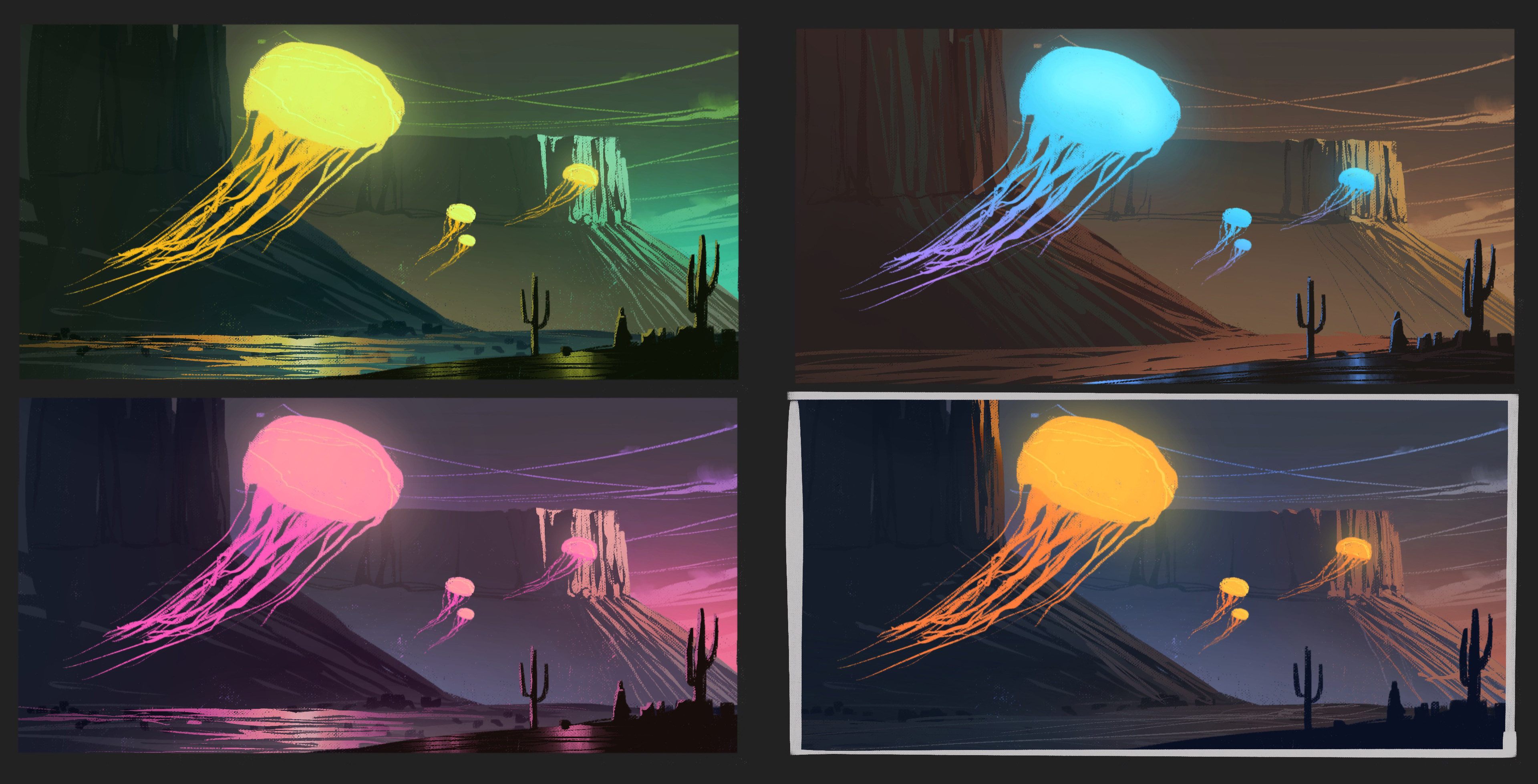 Color sketches
