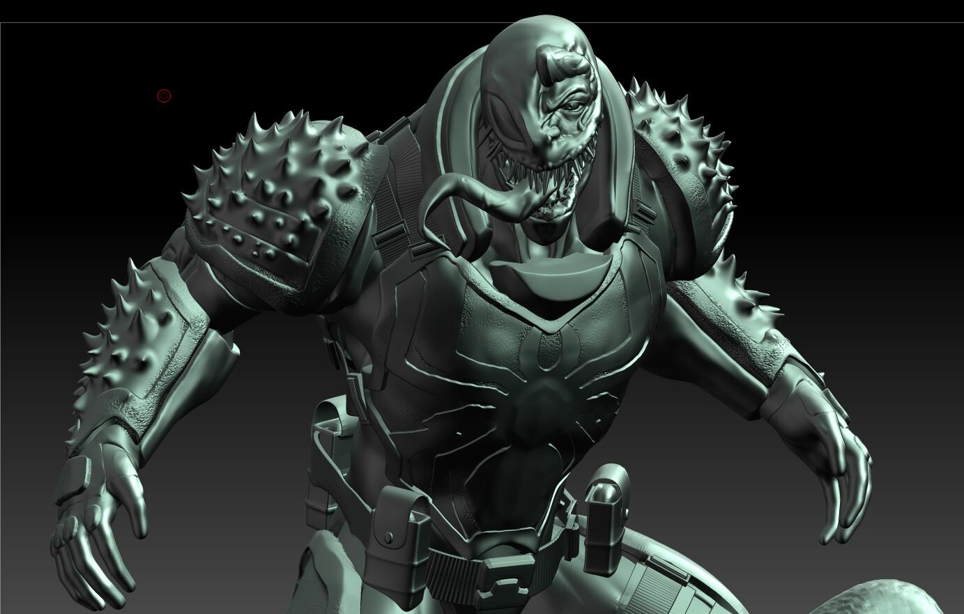 ron Ho Agent Venom Zbrush Model ron Ho Agent Venom Zbrush Model