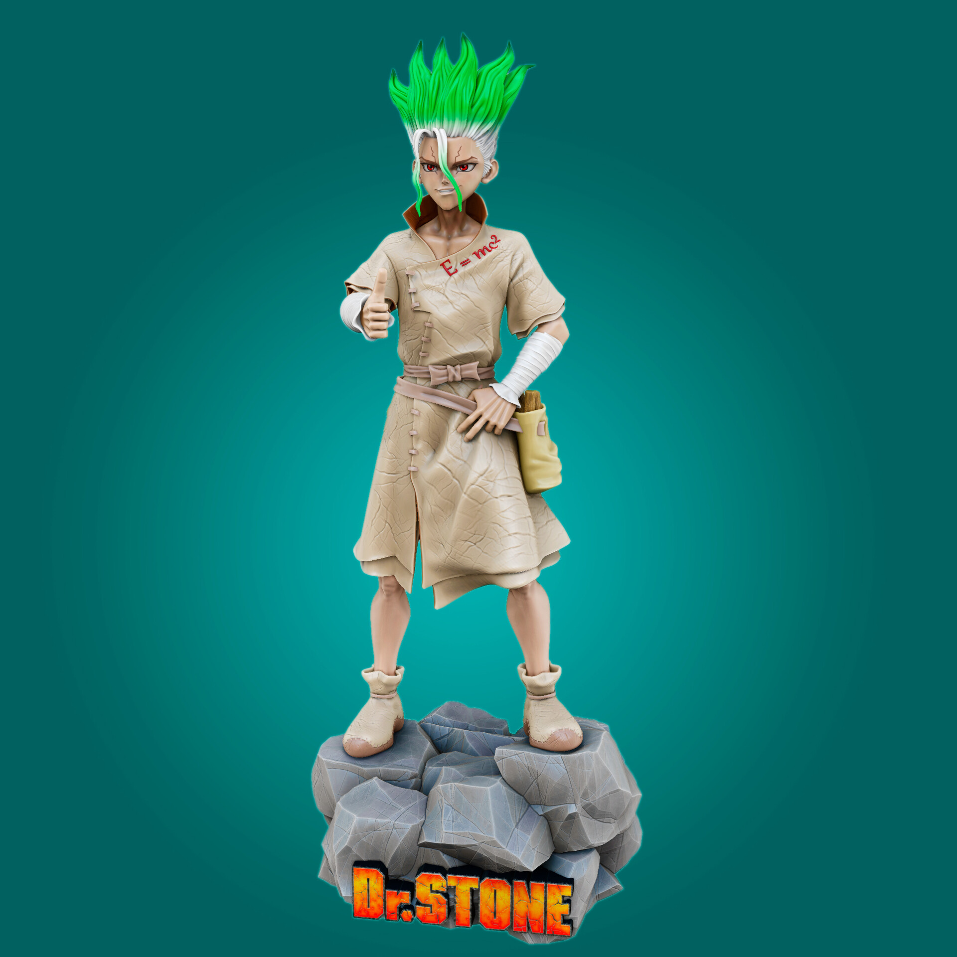 senku dr stone figure