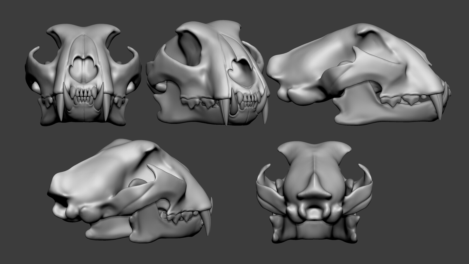 Tiger Skull
