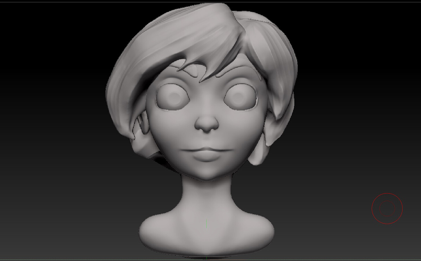 ArtStation - 3D character face model - highpoly