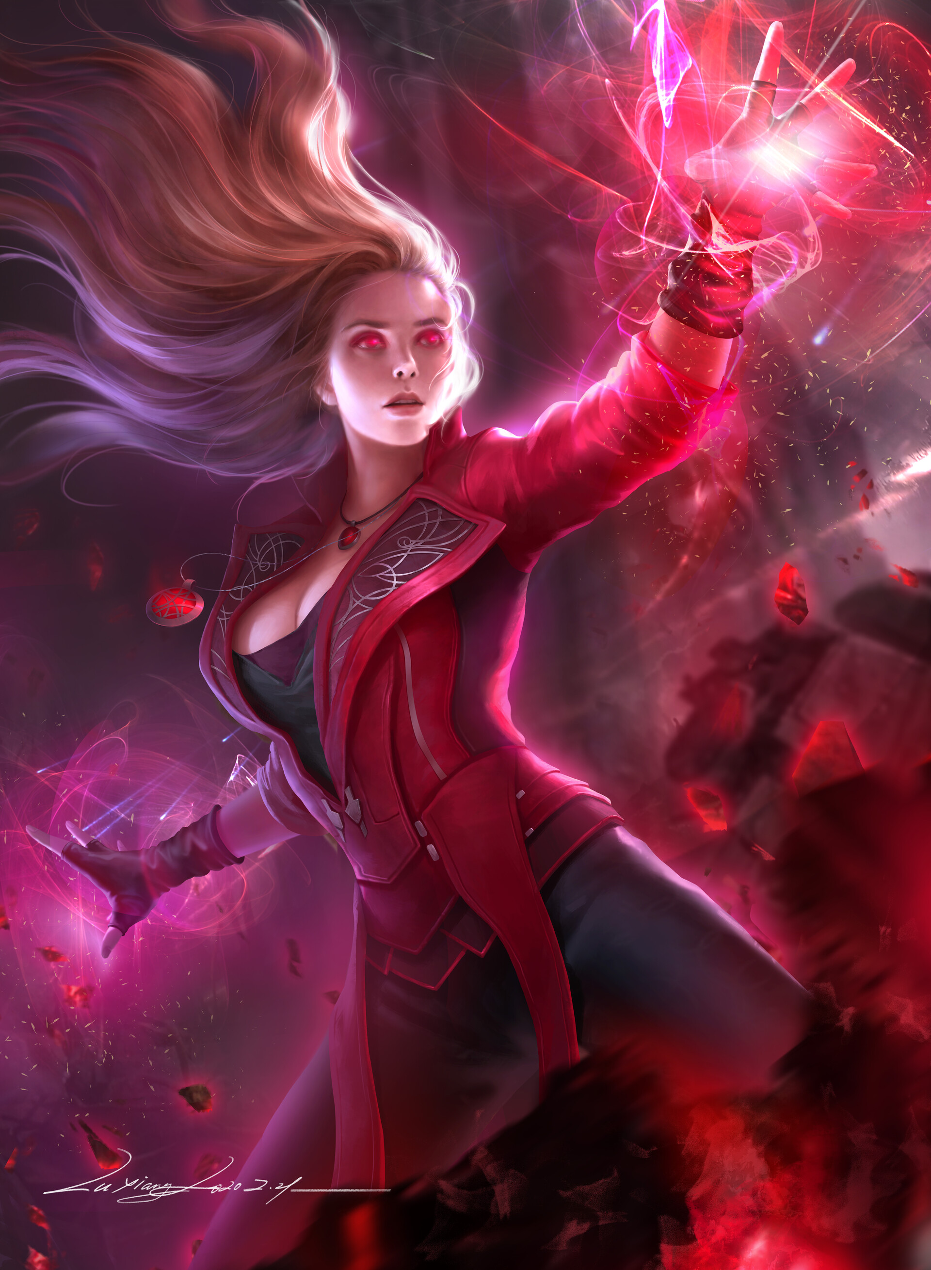 Artstation Scarlet Witch Xiangxiang Lu See more ideas about scarlet witch, scarlett witch, scarlet. artstation scarlet witch xiangxiang lu