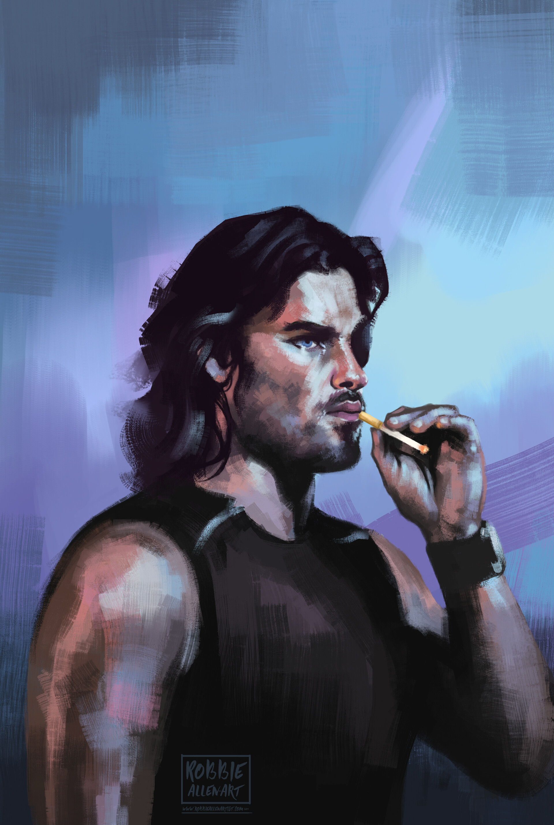artstation snake plisskin robbie allen