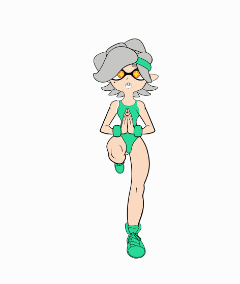 ArtStation WIP Marie Splatoon Animation