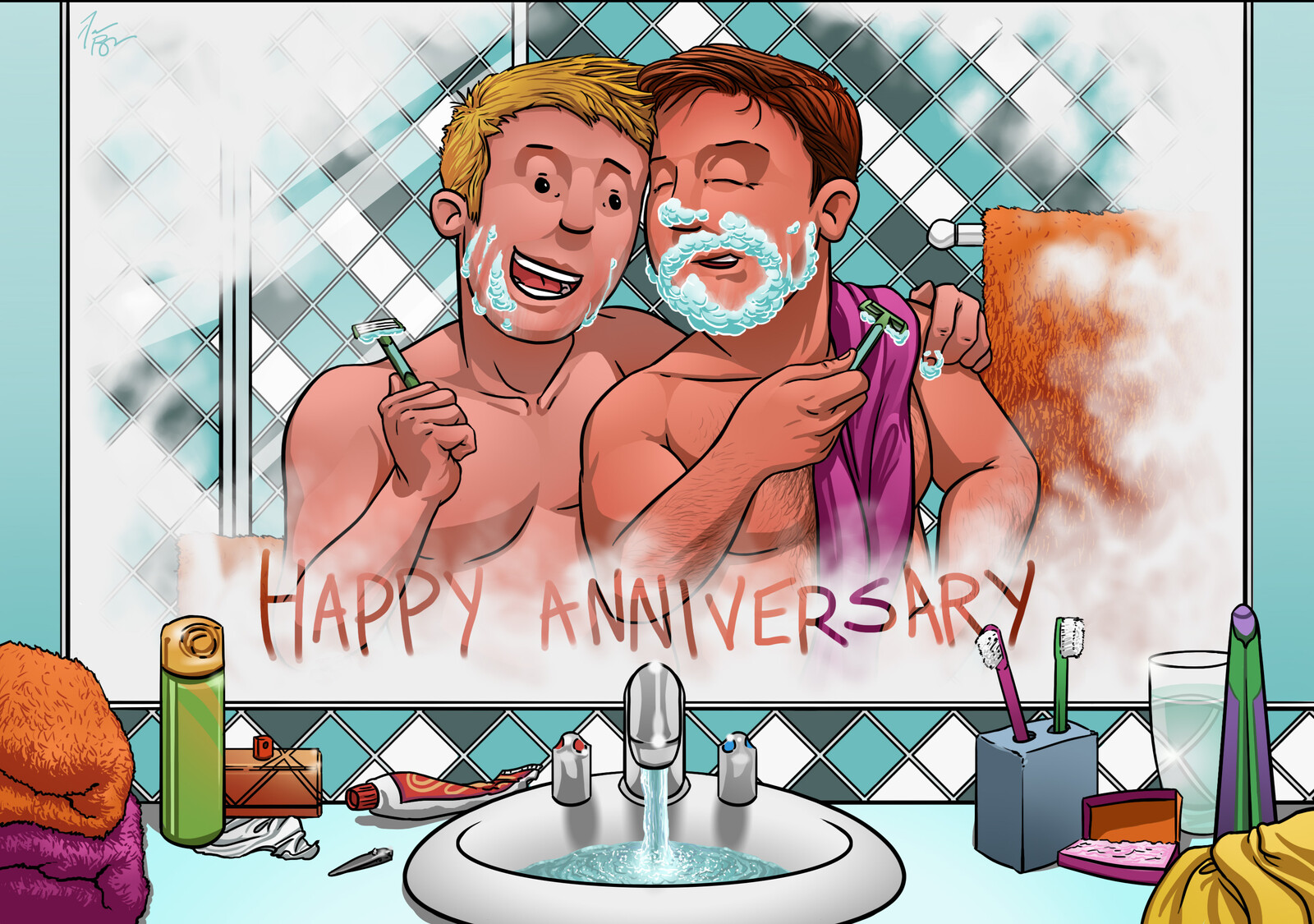 Anniversary, Greeting Card