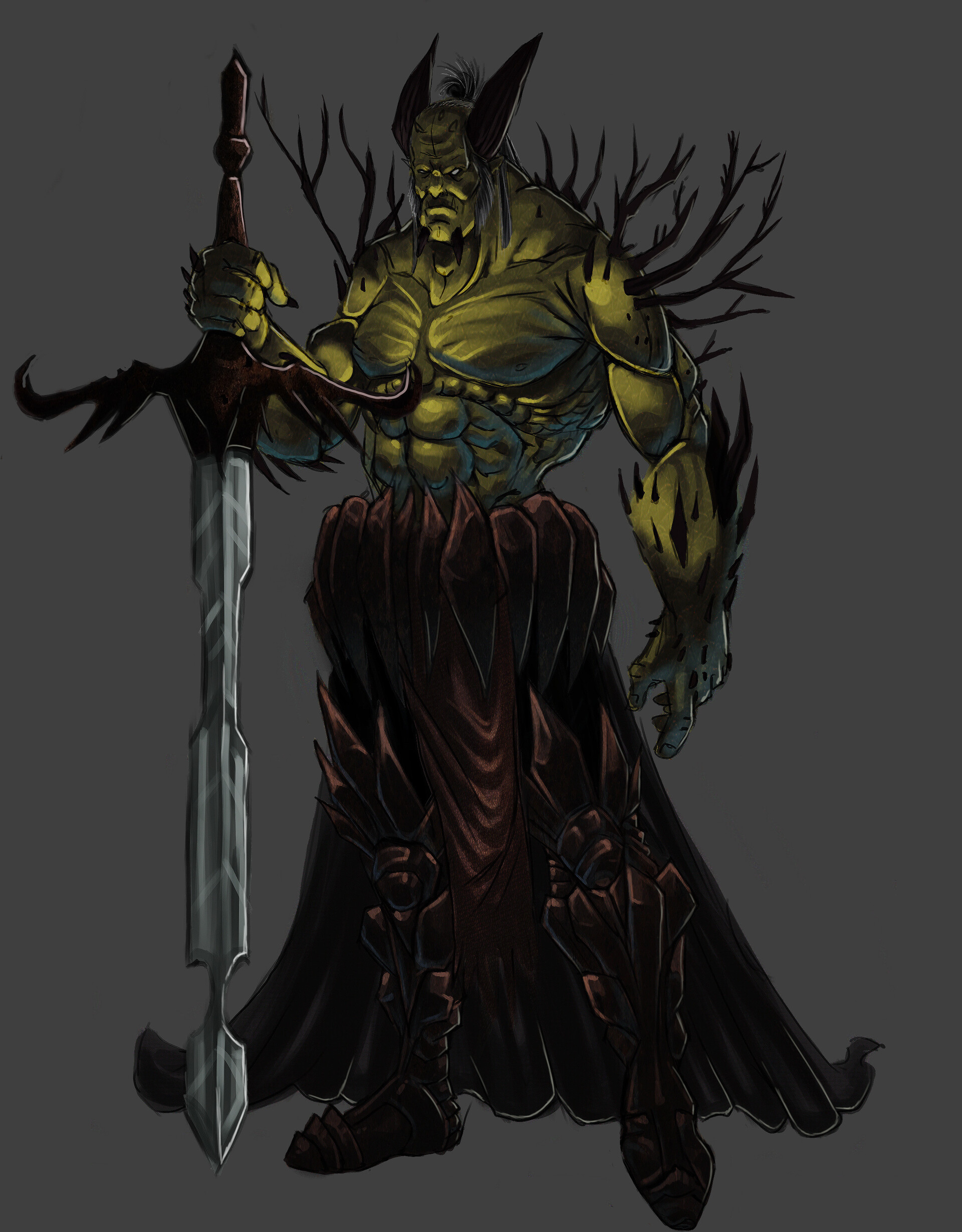 ArtStation - Demon concept art