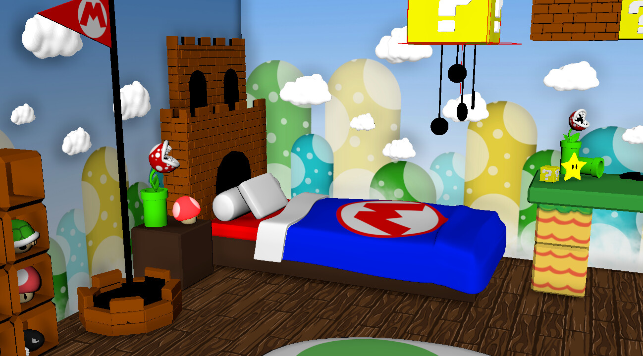 Mario bedroom store