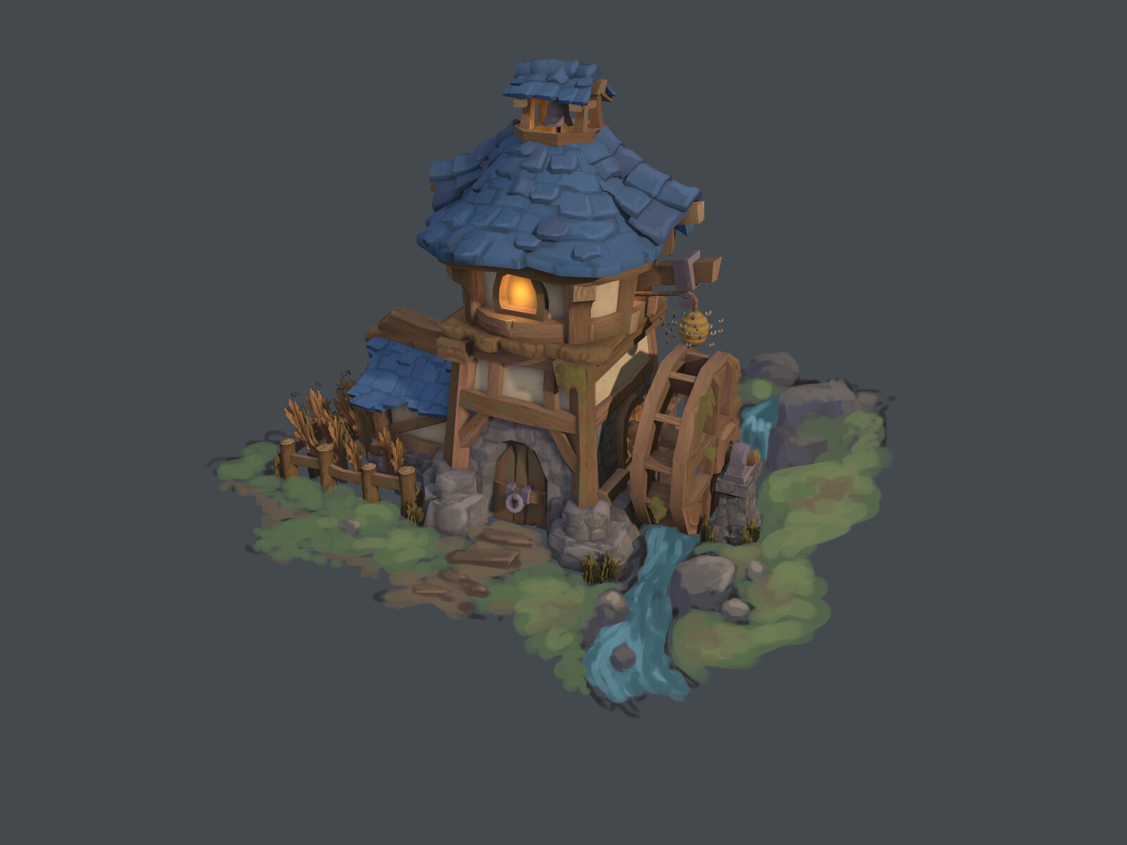 Concept Paintover for Terrain