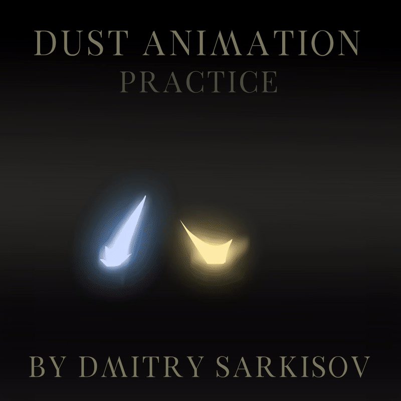 Dmitry Sarkisov 2D VFX Animation "Dust Splash"