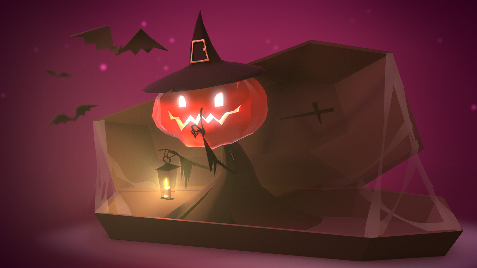 A Halloween 'sculpt' challenge from 2018