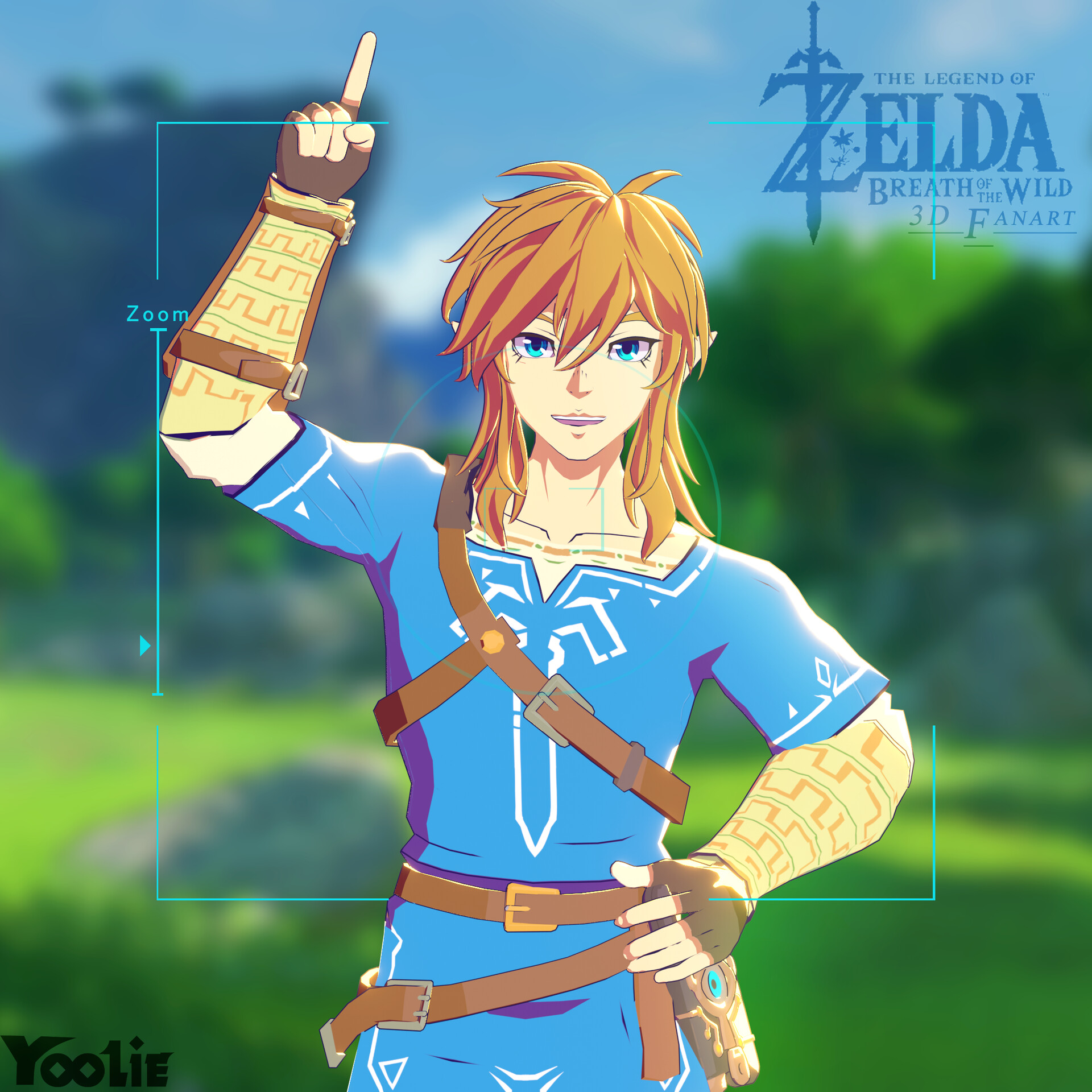 The Legend of Zelda Tears of the Kingdom fan creates gorgeous animated  art amplifying Links new powers  Gamepur
