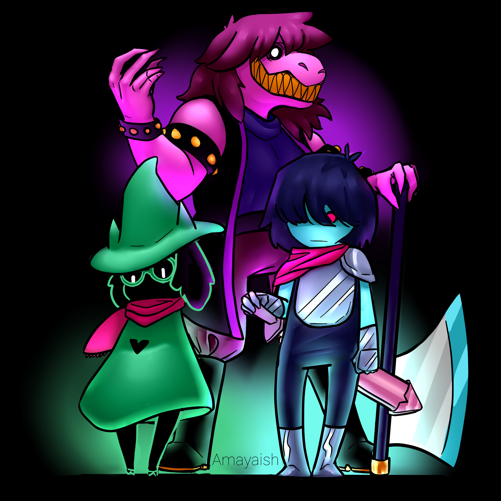 ArtStation   Deltarune And Undertale