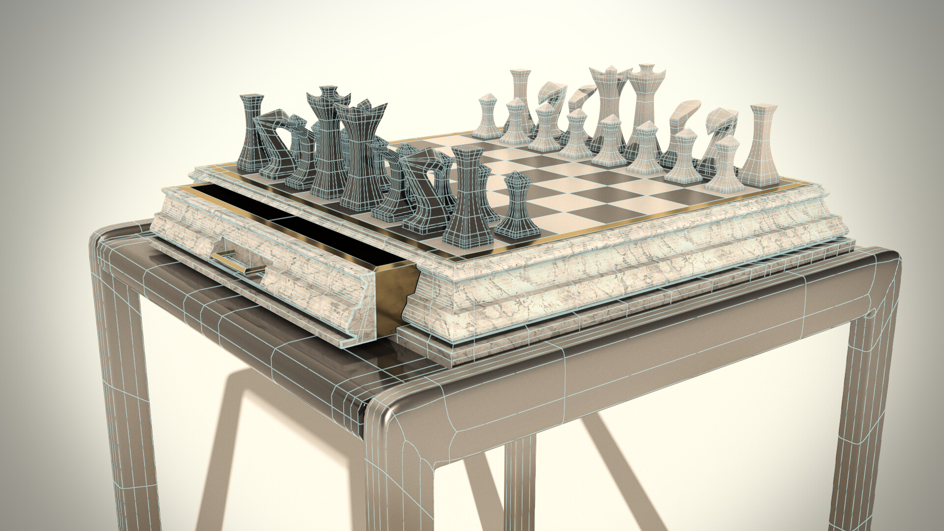 Kamryn Zeedyk Modern Chess Set