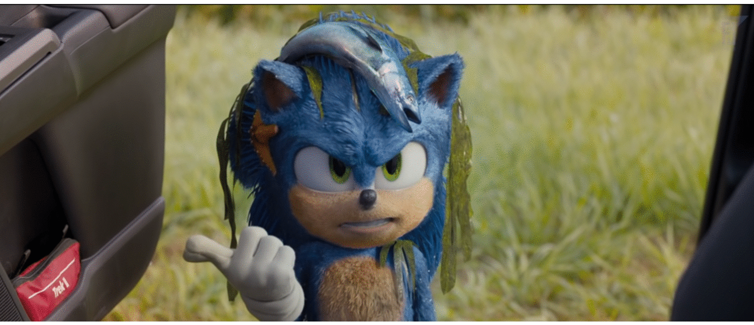 Tyson Hesse's Sonic 2 movie poster, Sonic the Hedgehog (2020 Film)
