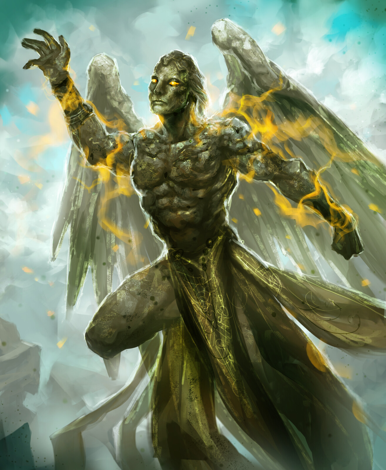 Stone Skin--Arcane Gladiator TCG