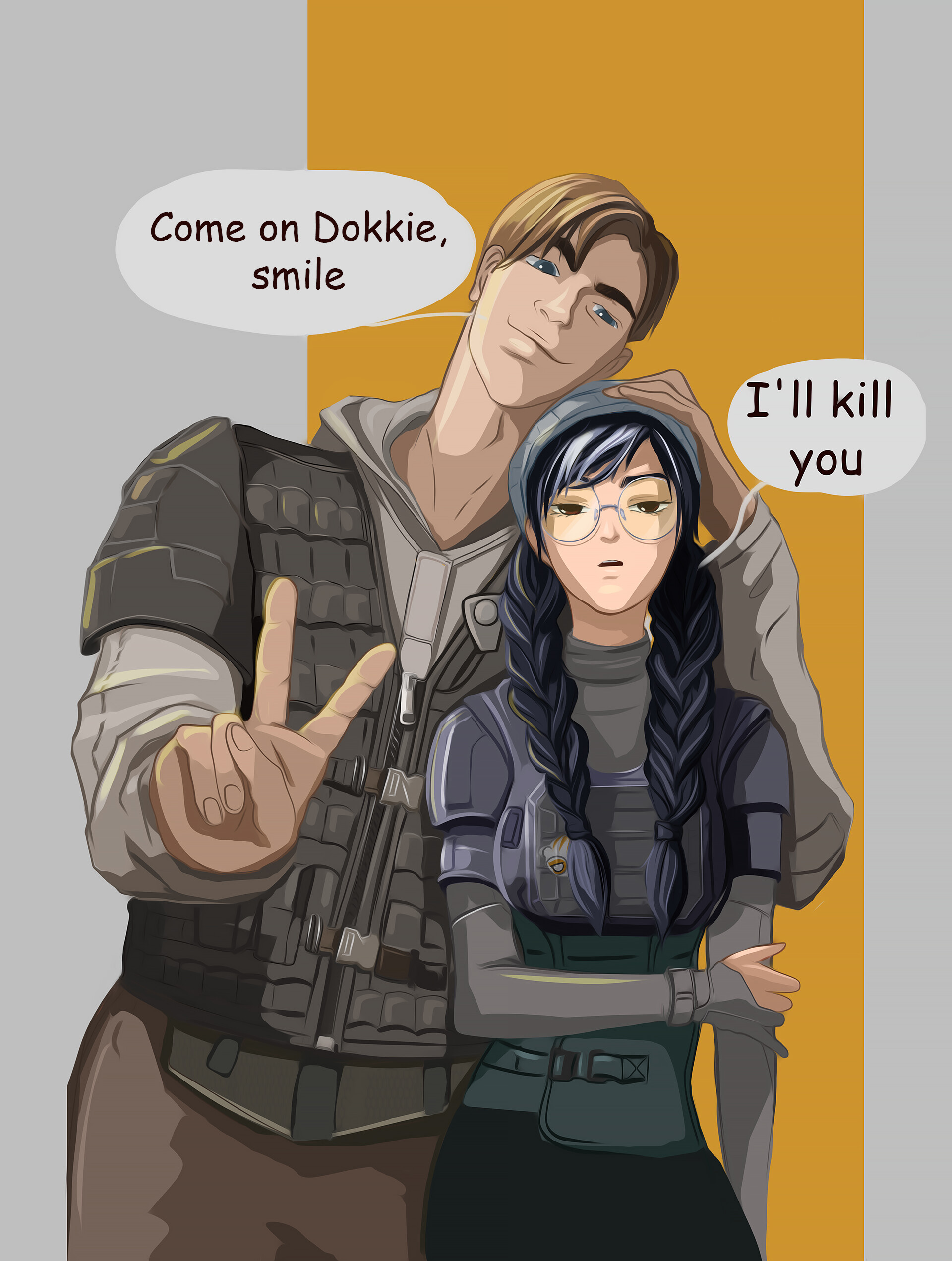 artstation blitz dokkaebi rainbow