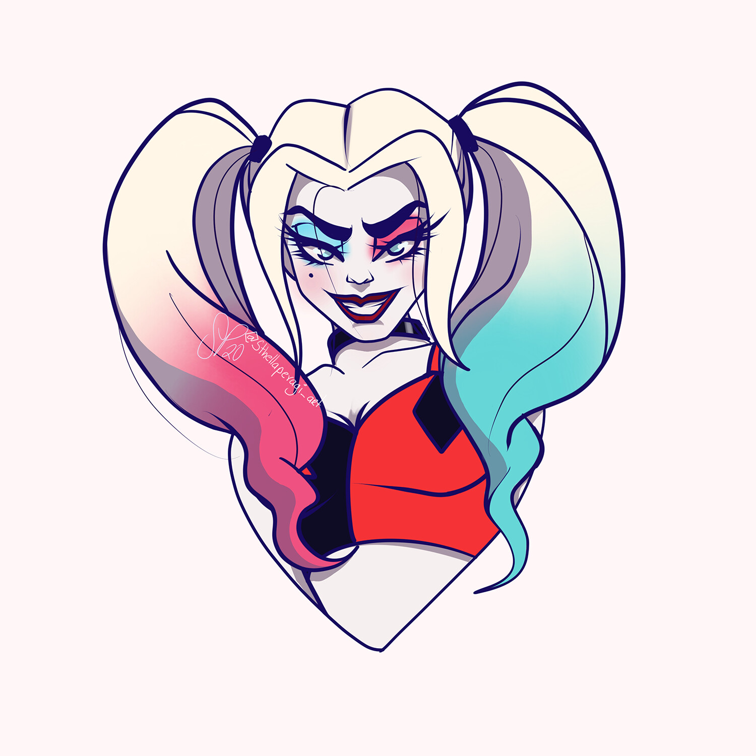 Artstation Harley Quinn Sthella Peragi