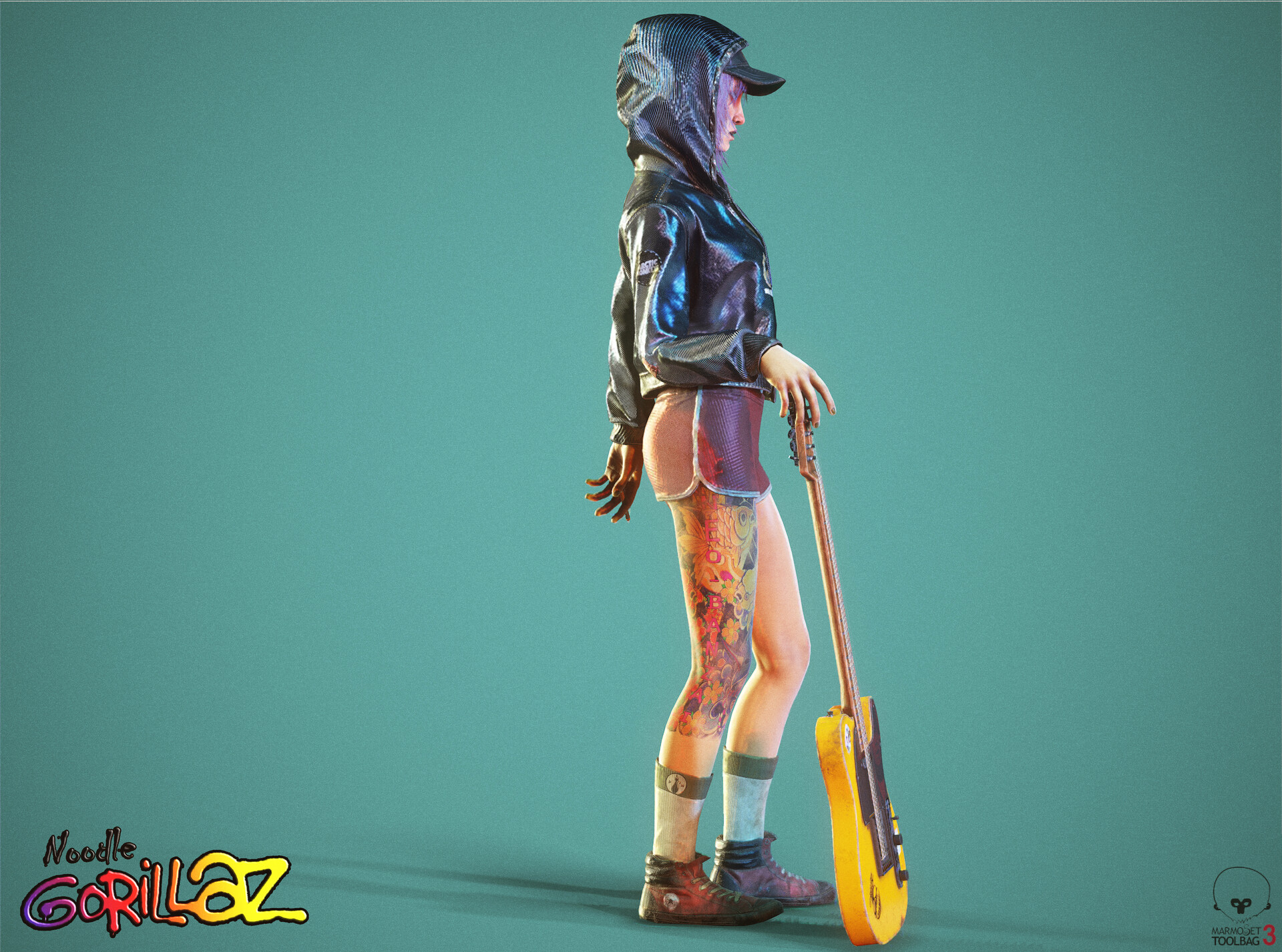 Phase 2 Noodle Fan Art Mark Kenneth Hitosis Noodle Phase 5 Gorillaz Fan Art mark kenneth hitosis noodle phase 5