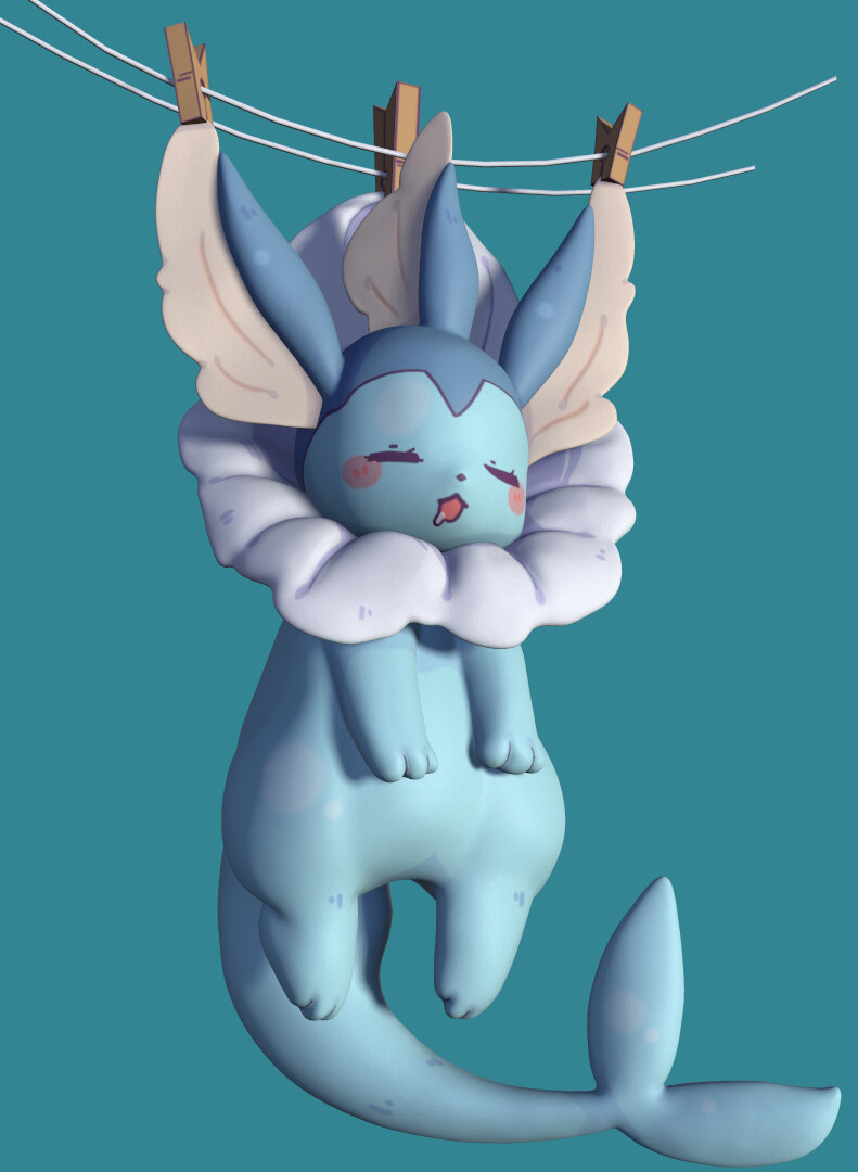 Lauren Jenamy - Drying Vaporeon