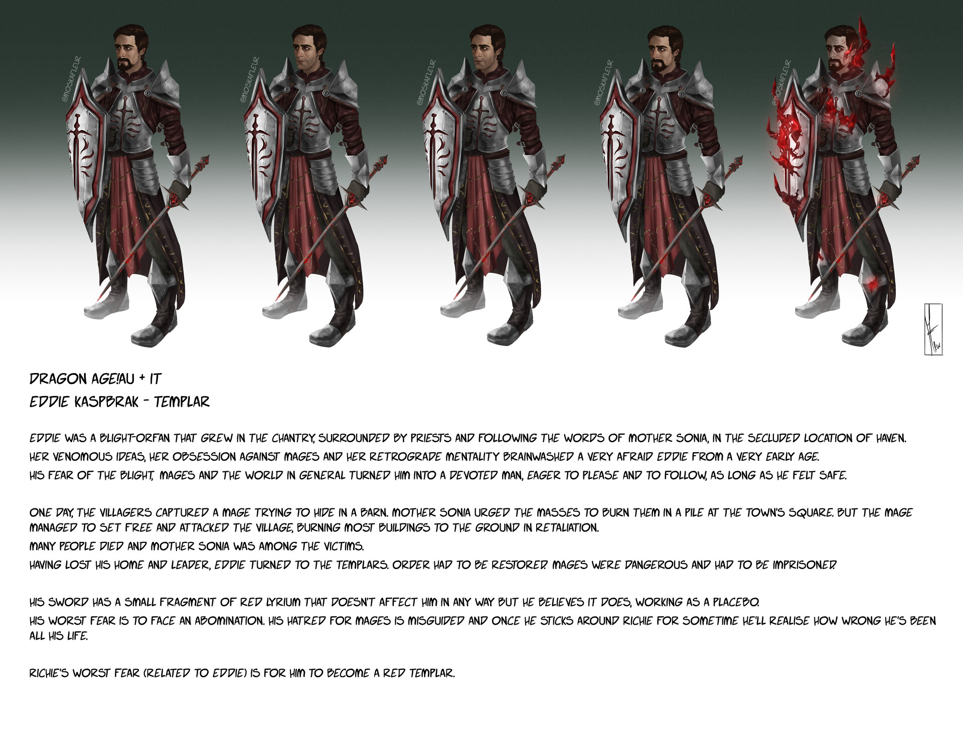 Red Templar Dragon Age