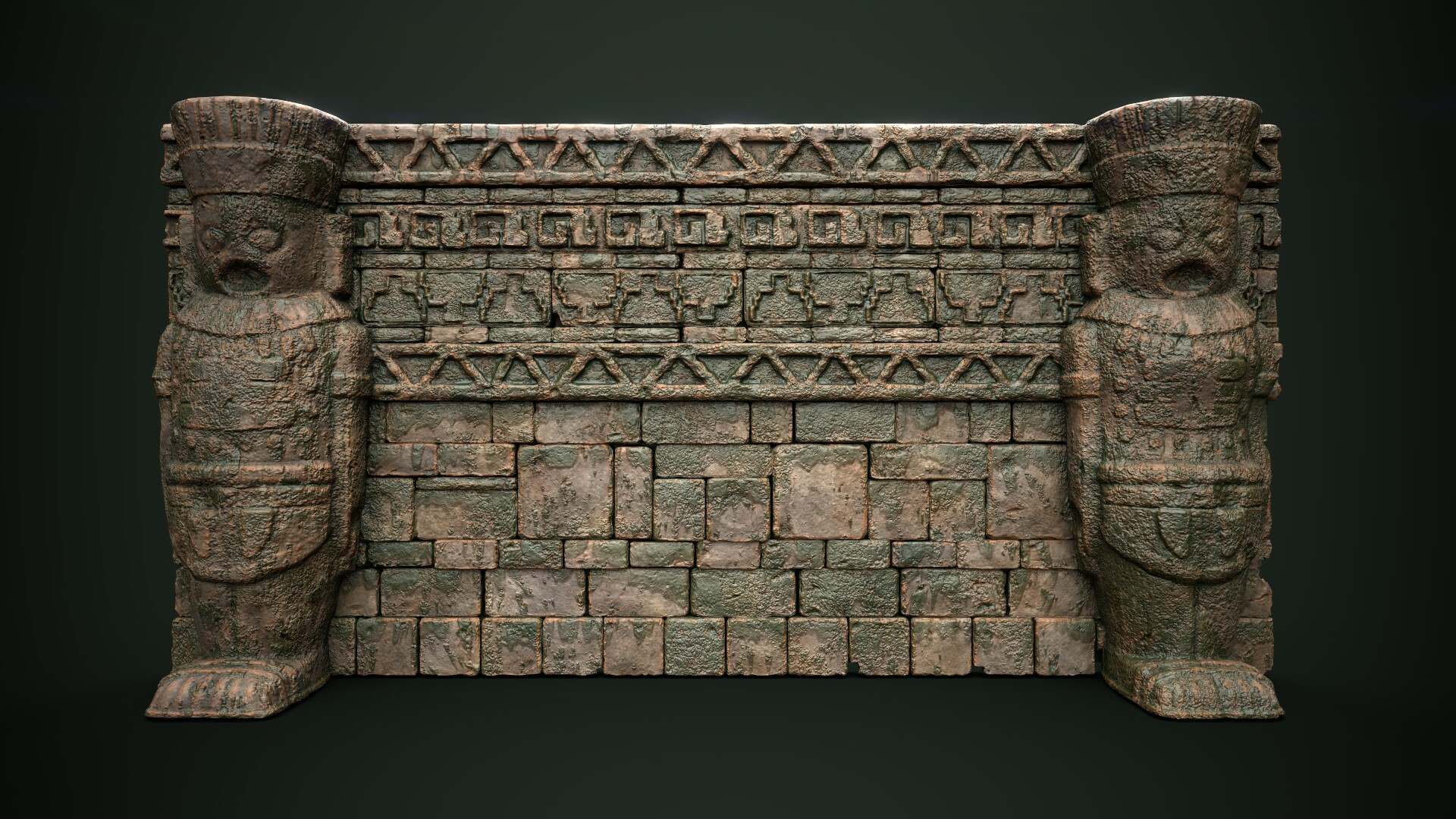 ArtStation Aztec Wall