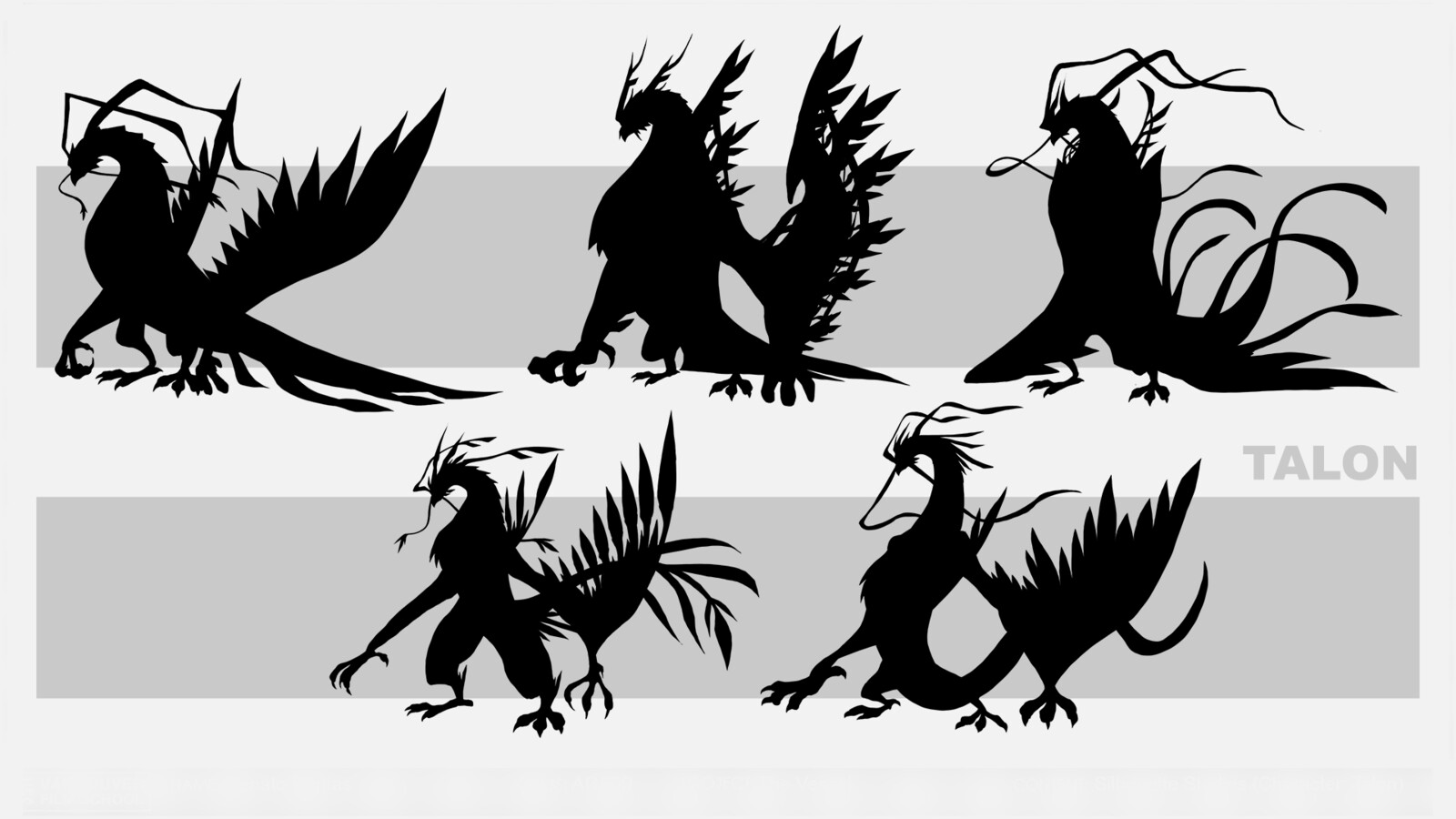 Talon's silhouette exploration